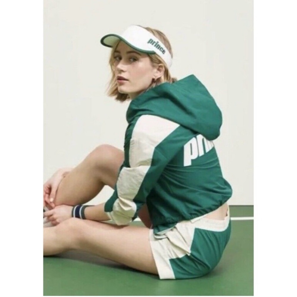 Prince‎ Emerald and Ivory Athletic Jacket-Size XL-NWOT